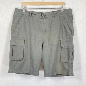 Share Dip Men's Cargo Shorts 100% Cotton Utility GorpCore Summer Outdoors 36